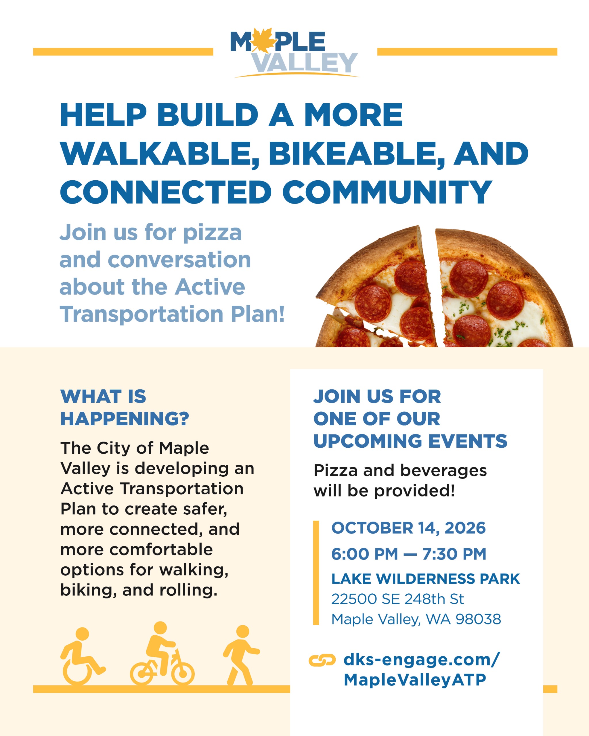 Maple Valley ATP Open House Social Media